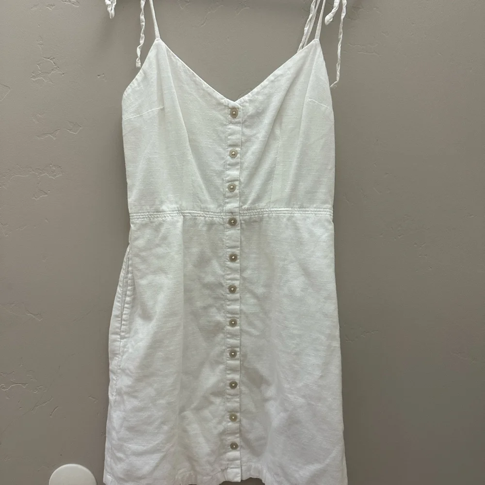 Abercrombie and Fitch Linen mini dress - Picture 1 of 4